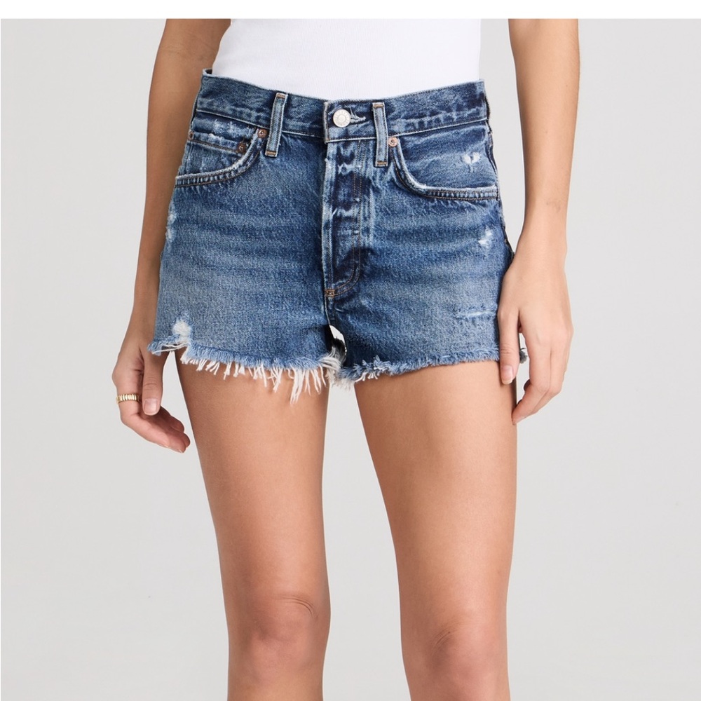 Agolde Parker Shorts ( Dark Swampmeet )